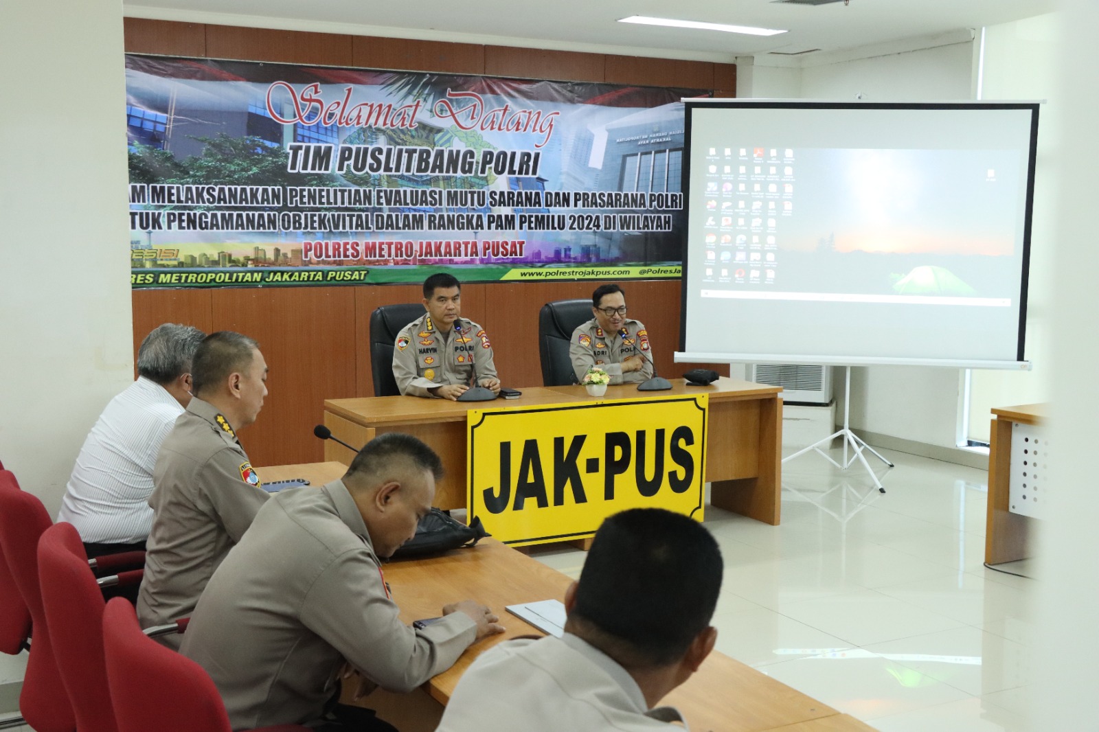 PRESS RELEASE PENELITIAN PUSLITBANG POLRI DI POLDA METRO JAYA DAN ...